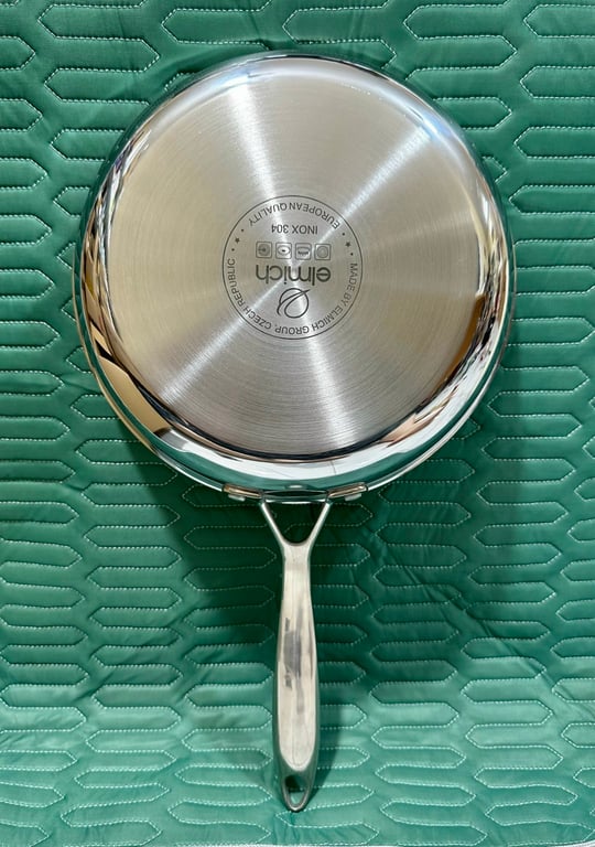 Chảo inox Elmich Trimax đáy liền nguyên khối size 20-24-26