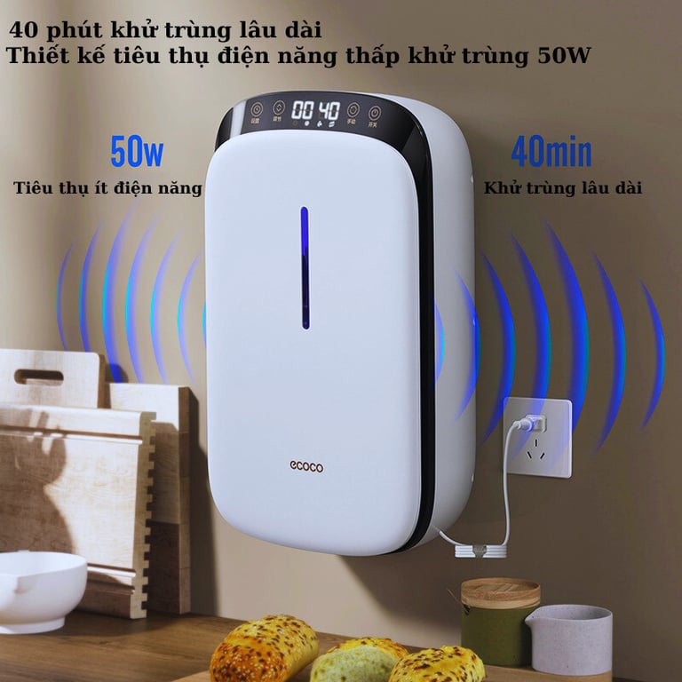 MÁY SẤY KHỬ KHUẨN TIỆT TRÙNG ĐŨA THÌA ECOCO E2237