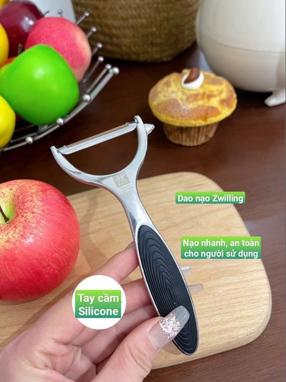 BỘ DỤNG CỤ 2 MÓN NẠO CỦ QUẢ ĐA NĂNG HÃNG ZWILLING
