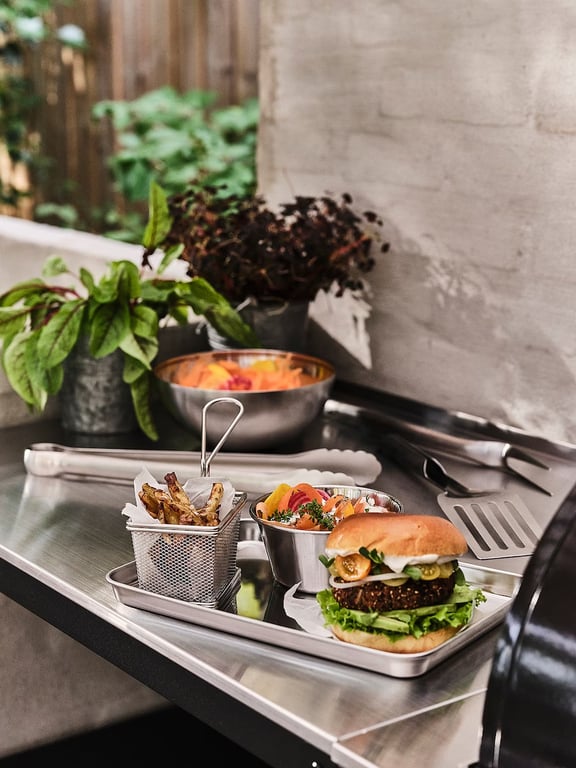 BỘ DỤNG CỤ NƯỚNG THỰC PHẨM 3 MÓN GRILLTIDER  IKEA