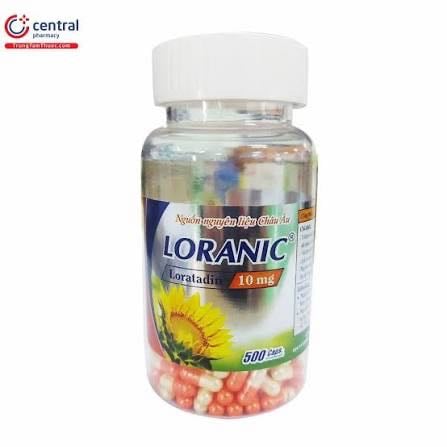 Loratadine c/500v nic