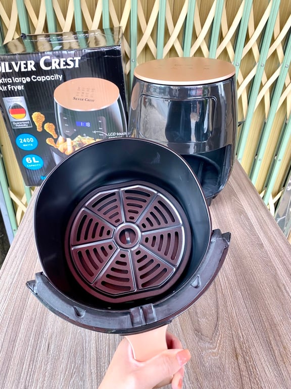 NỒI CHIÊN KHÔNG DẦU SILVER CREST 6L CÔNG NGHỆ ĐỨC