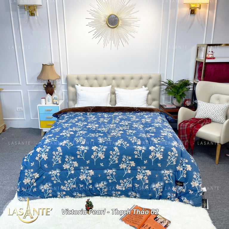 CHĂN LÔNG CỪU Victoria Pearl