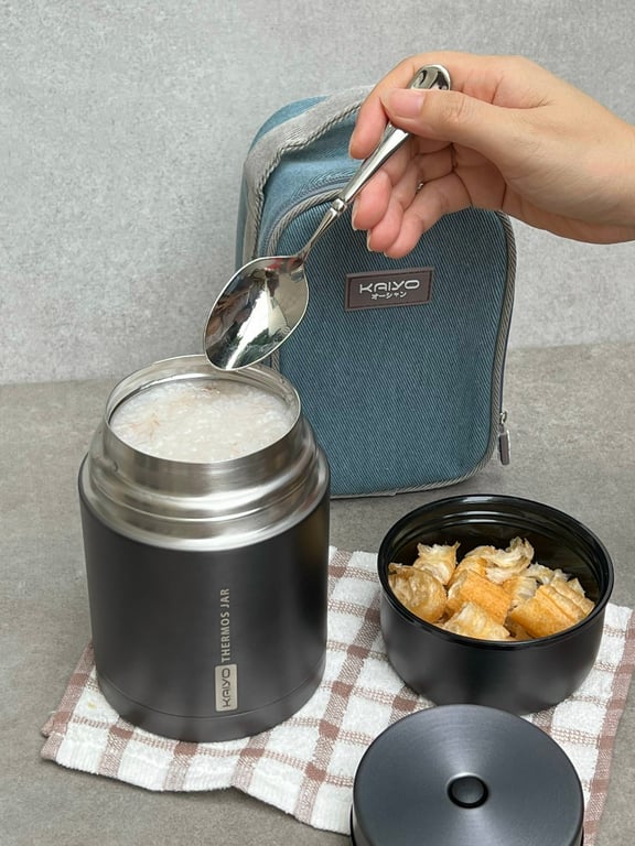 Bình giữ nhiệt cháo kaiyo 750ml