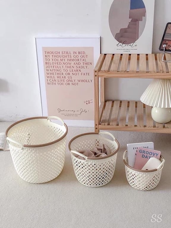 SỌT ĐỰNG ĐỒ SET 3C KIỂU HÀN QUỐC