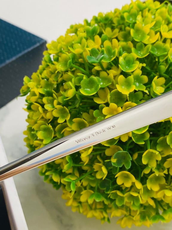 Set 5 dĩa inox cao cấp Villeroy & Boch 21cm (dĩa lớn, kèm hộp)