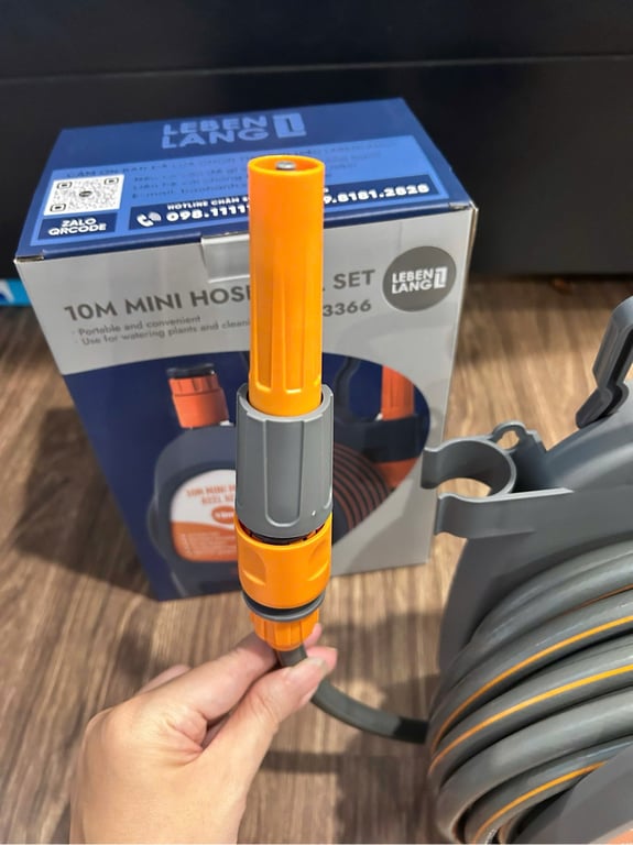 Bộ vòi nước tưới cây mini 10m đi kèm vòi phun LBL3366