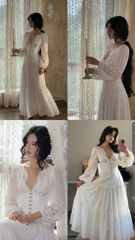 Set áo Corset Amy kèm chân váy