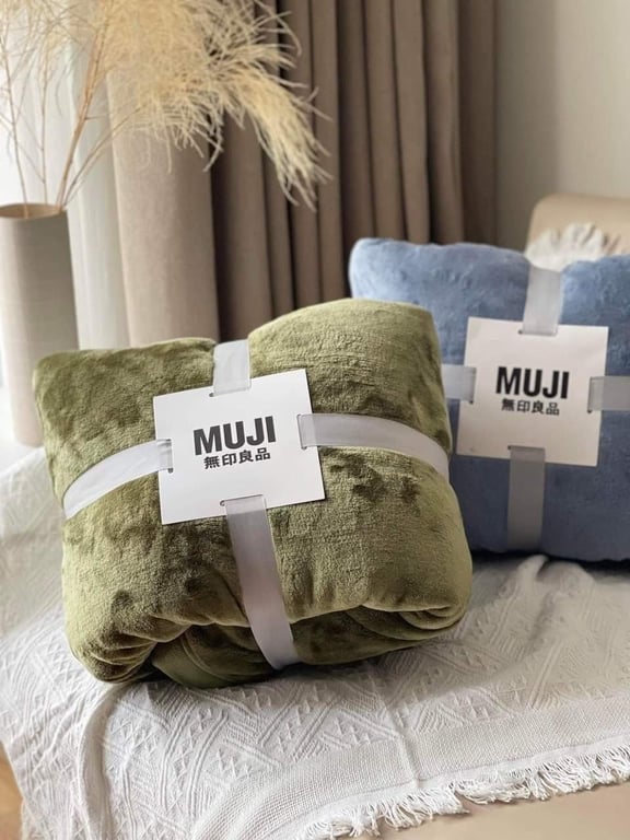 CHĂN LÔNG XUẤT NHẬT MUJI HÀNG MỚI CỰC HOT