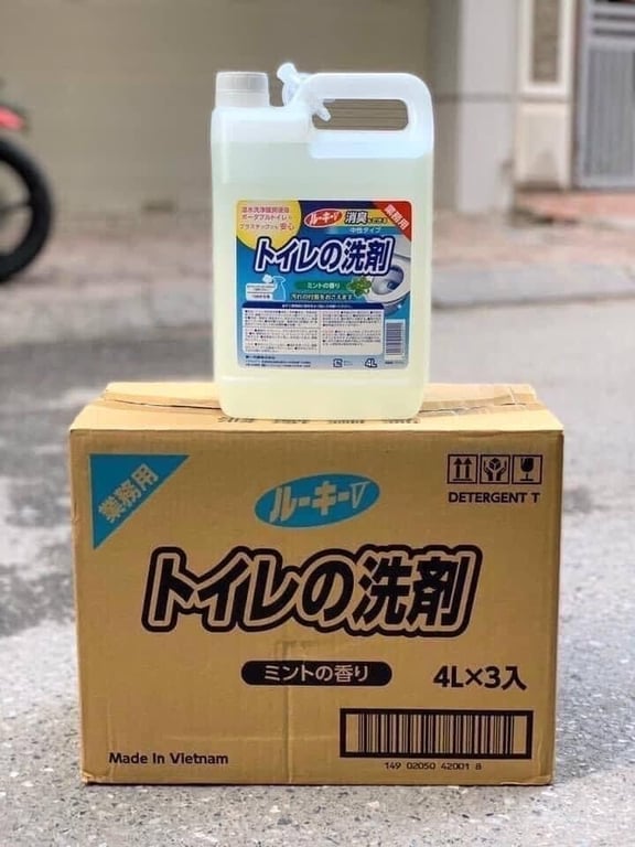 NƯỚC VỆ SINH TOILET TRUNG TÍNH #WAI 4L