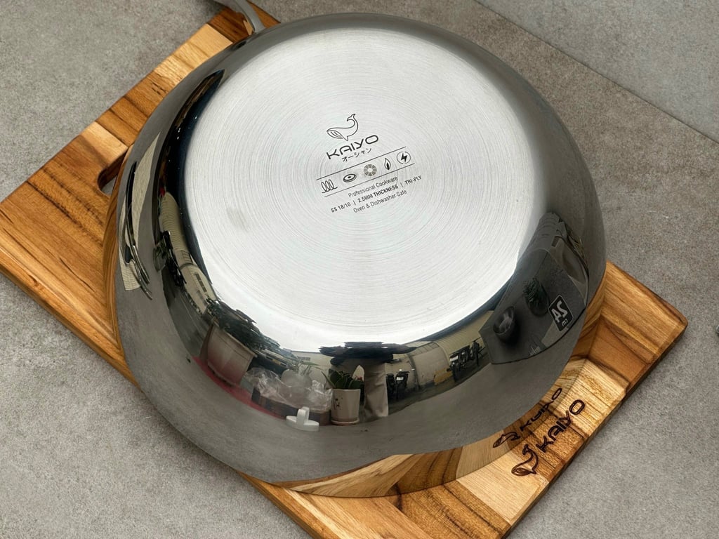 Chảo kaiyo vân nổi size 20-24-26 (chảo sâu)