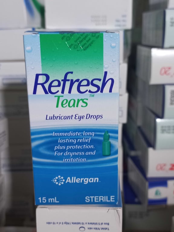 Refresh tears c/15ml nhân tạo