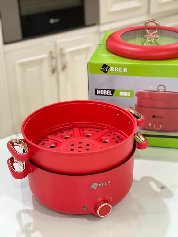 Nồi lẩu điện đa năng ARBER dung tích 3L