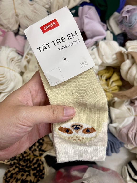 Tất trẻ em Canifa set 3 đôi