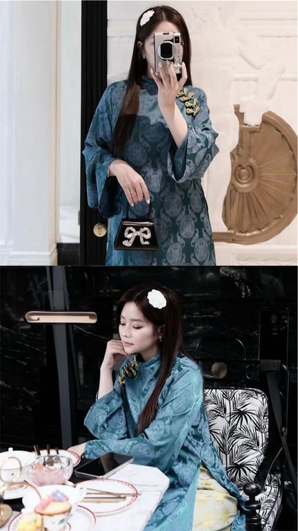 AD Mãn Anh Đường - xanh dương M/L