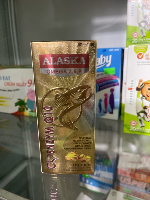 Alaska omega369 lọ 100 viên hộp vàng