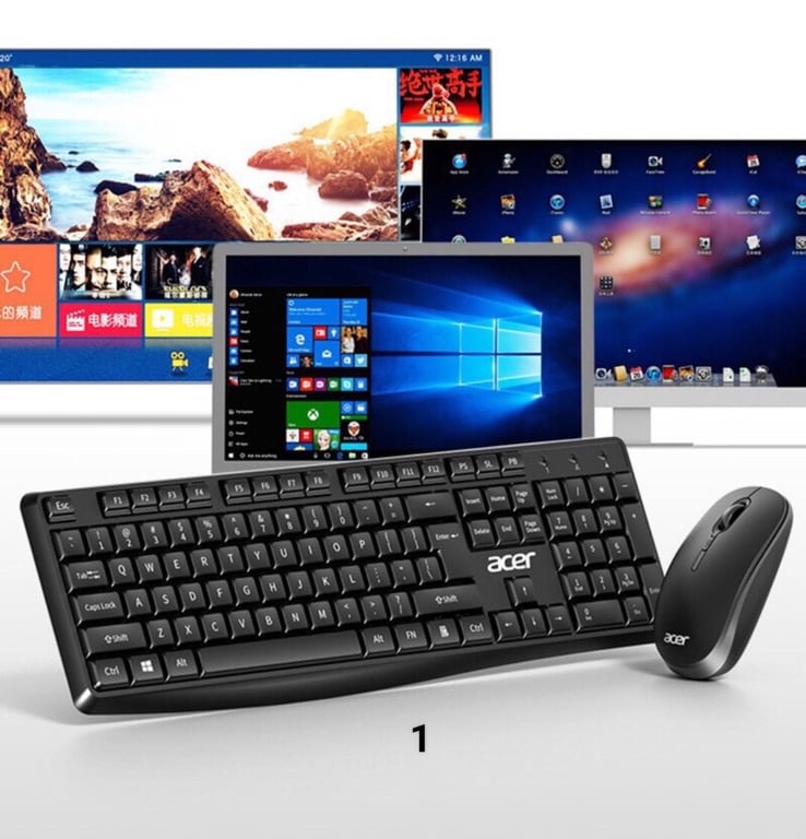 BỘ BÀN PHÍM + CHUỘT ACER BLUETOOTH KM41-2K