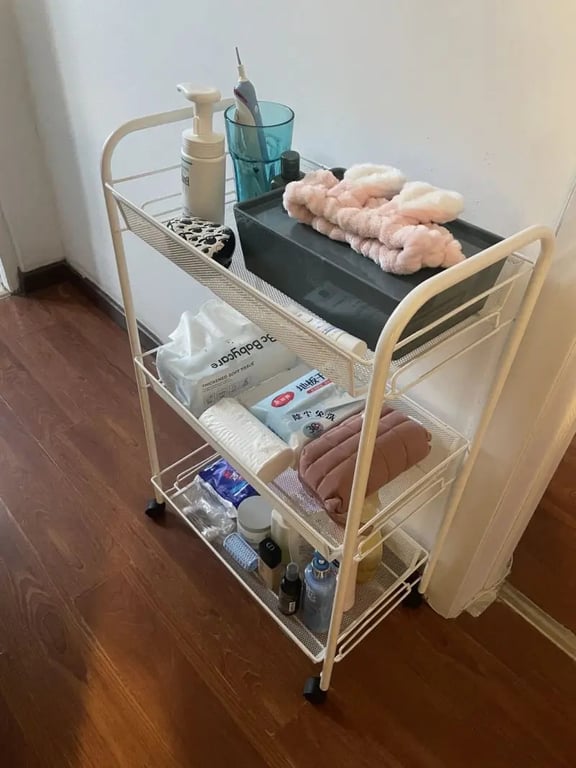 XE ĐẨY ĐỰNG ĐỒ 3 TẦNG HORNAVAN IKEA