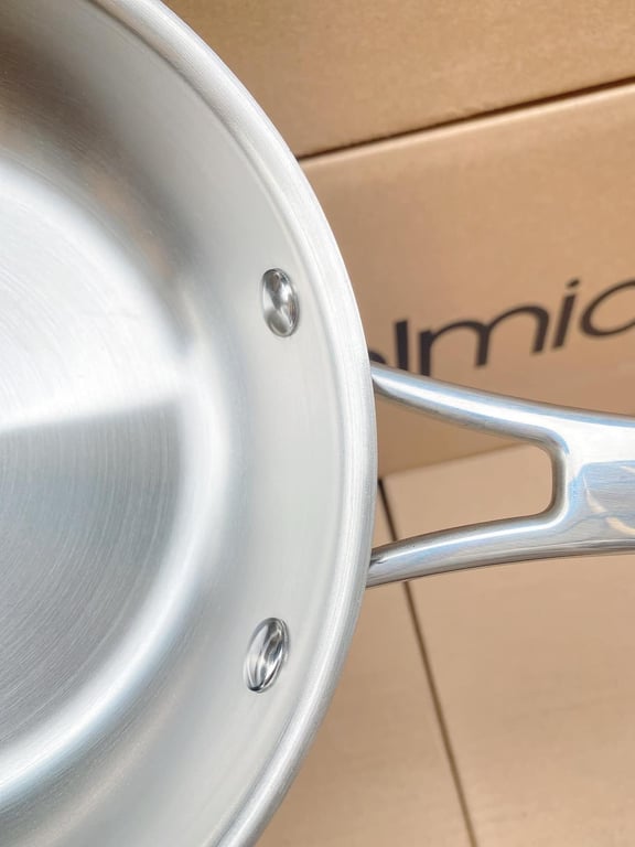 Chảo xào inox #Trimax 1 quai đáy liền nguyên khối sz 26