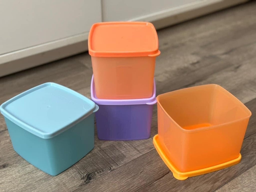 Set 4 hộp tupper 840ml