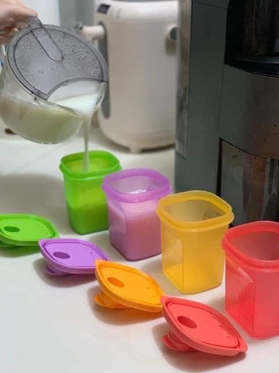 Bộ tứ slim 350ml tupper ware