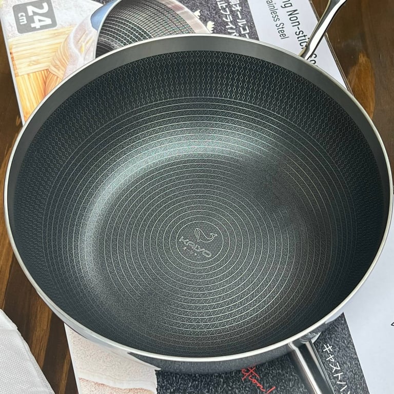 Chảo kaiyo vân nổi size 20-24-26 (chảo sâu)