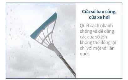 Chổi quét nhà, gạt nước đa năng  Sweepy ETM974 của Lock