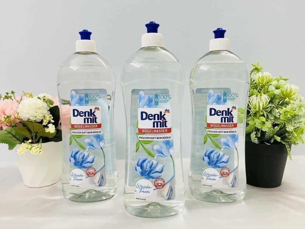 Nước thơm cho bàn là Denkmit Bügelwasser Wäschetraum 1L