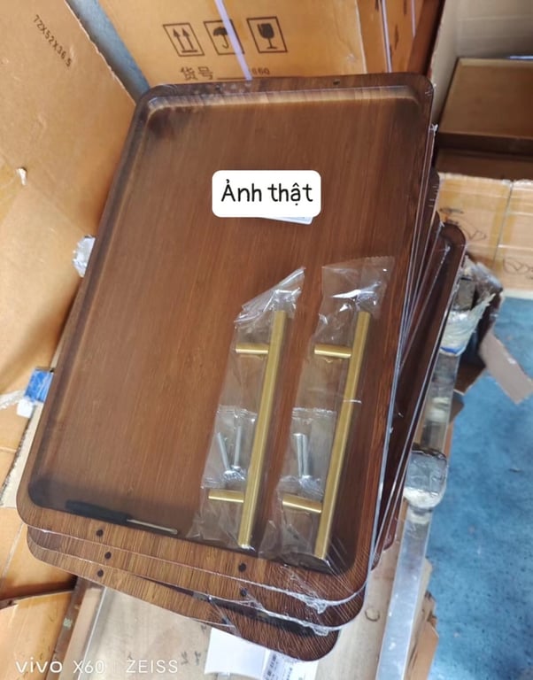 KHAY TRÀ VUÔNG CÓ TAY CẦM PHONG CÁCH NHẬT