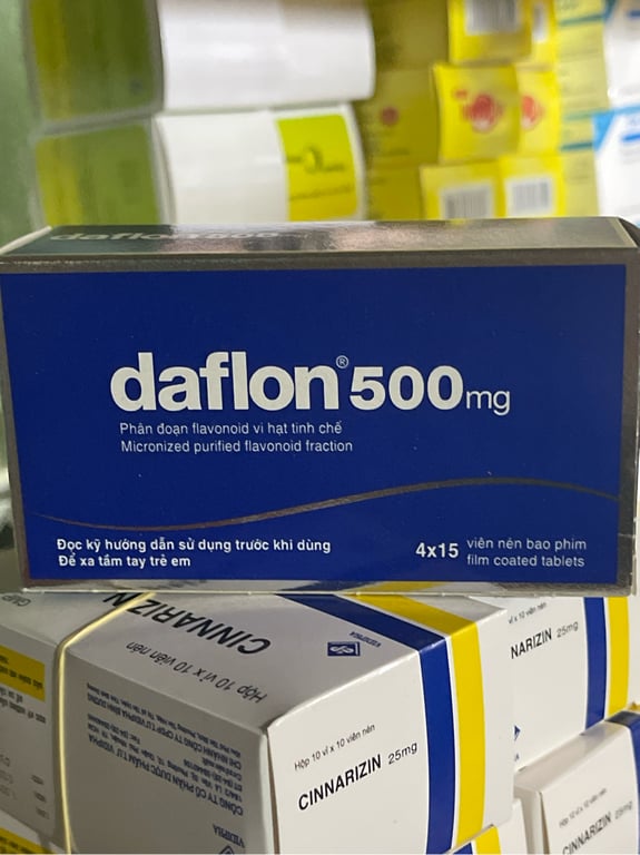 Daflon 500 h/60v nén