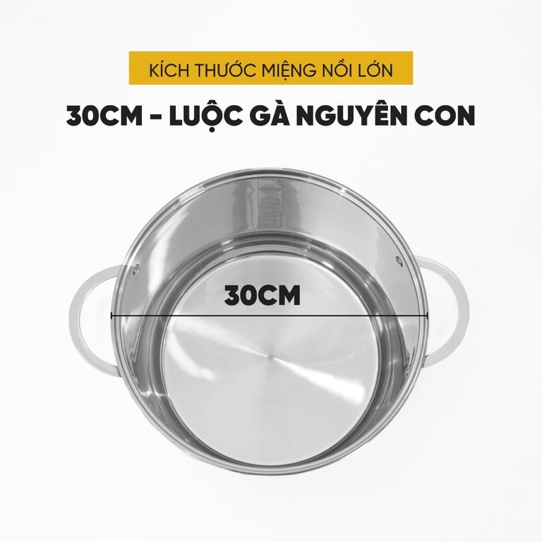 NỒI LUỘC GÀ INOX 5 ĐÁY KUSCHELN