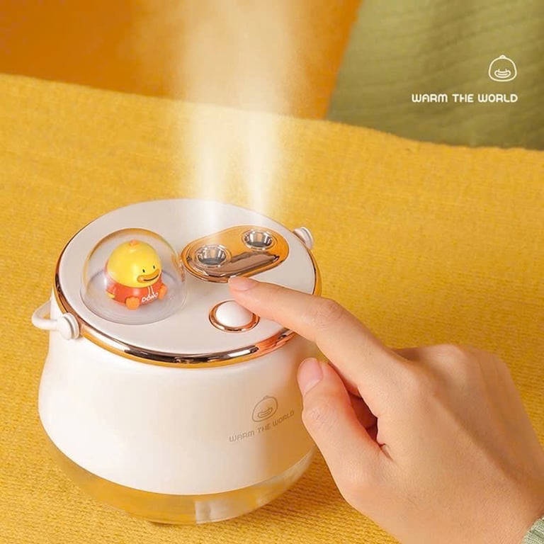 máy xông kèm đèn ngủ