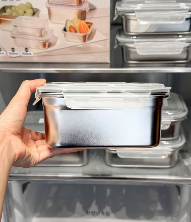 Set hộp inox cao cấp Neoflam Korea – phiên bản 2026