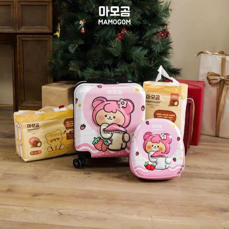 vali siêu xinh cho các bé. Size 18 inch (40x40cm)