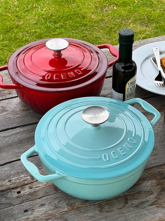 Nồi gang Oceno thành cao