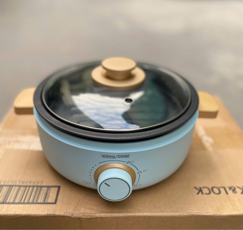 NỒI LẨU NƯỚNG MINI ĐA NĂNG 3 TRONG 1 KIMSCOOK
