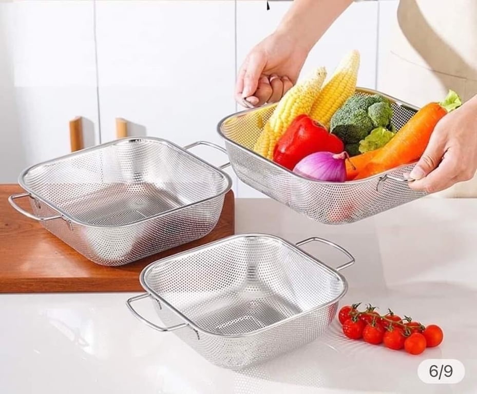 combo 3 rổ vuông độc lạ