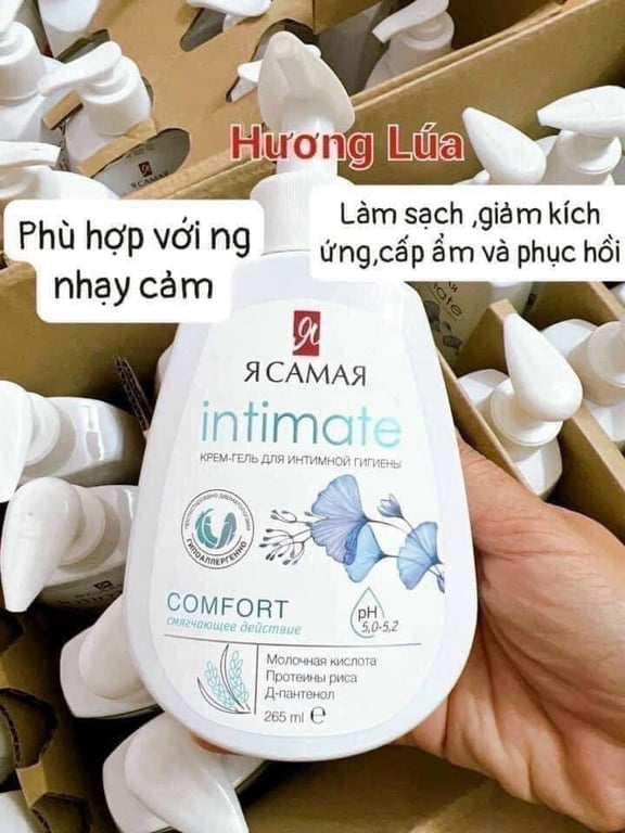 Dung dịch vệ sinh INTIMATE (hàng Nga)