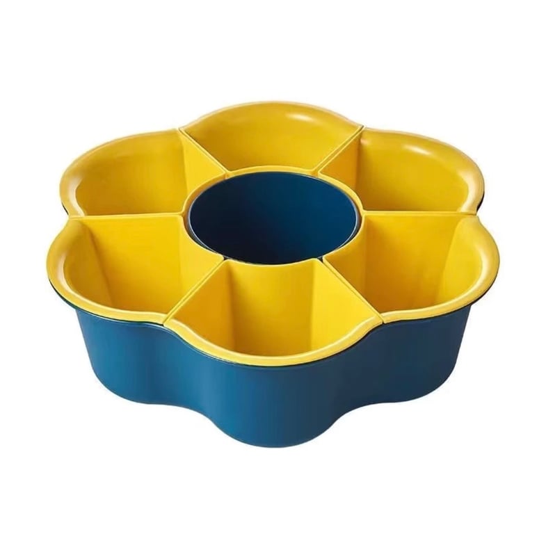 KHAY ĐỰNG ĐỒ ĂN LẨU  7 NGĂN CÓ ĐẾ XOAY 360 độ