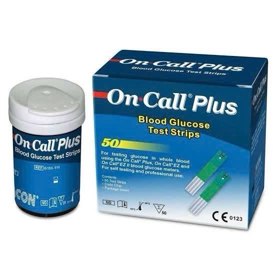 Que thử tiểu đường on call pluss
