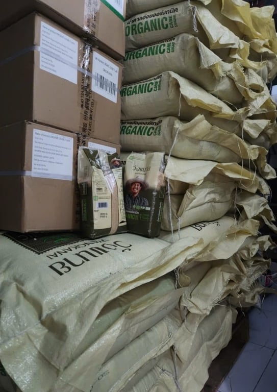 đường mía thô Thái Lan hữu cơ của Wangkanai