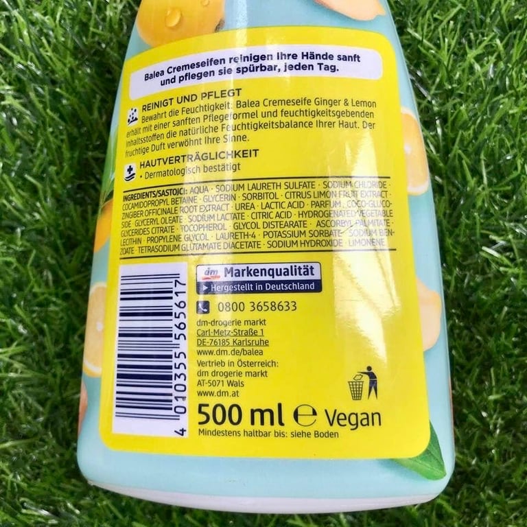 NƯỚC RỬA TAY DIỆT KHUẨN - DƯỠNG ẨM BALEA