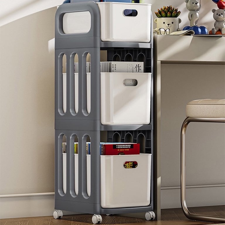 Giá để đồ xe đẩy di động Lejiajiajia đựng đồ đa năng