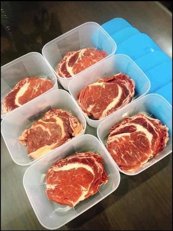 Bộ 6 hộp đông Tupperware Basic Set 650ml