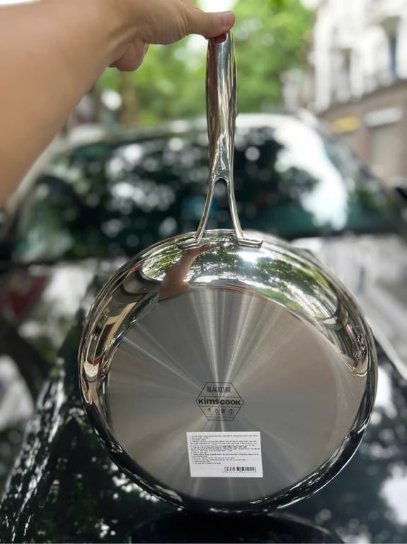 CHẢO BLACKCUBE INOX 3 LỚP ĐÁY TỪ CHỐNG DÍNH KIMS COOK