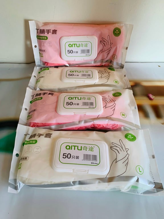 🧤 BỊCH 50 GĂNG TAY CAO SU