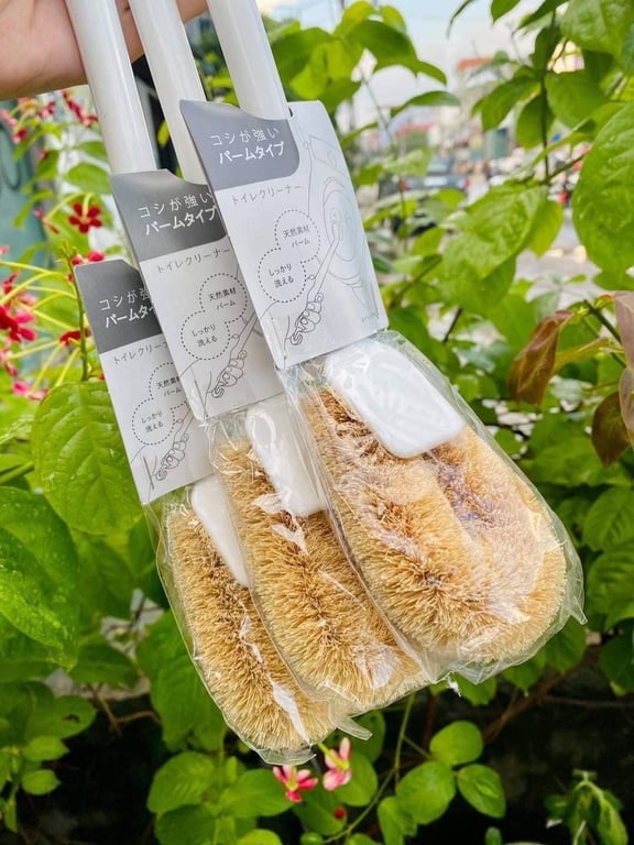 Chổi cọ toilet xơ dừa Towa Nhật Bản