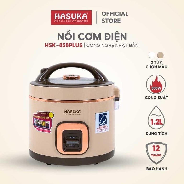 nồi cơm điện chất lượng như HSK - 858PLUS
