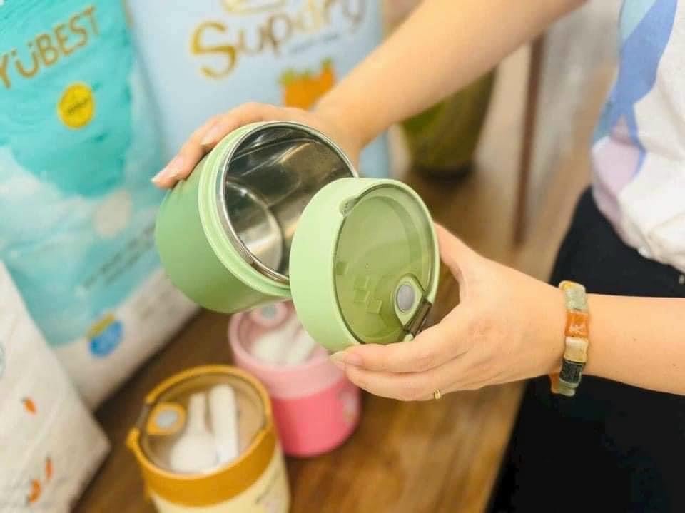BÌNH Ủ CHÁO GIỮ NHIỆT SUPDRY 530ml