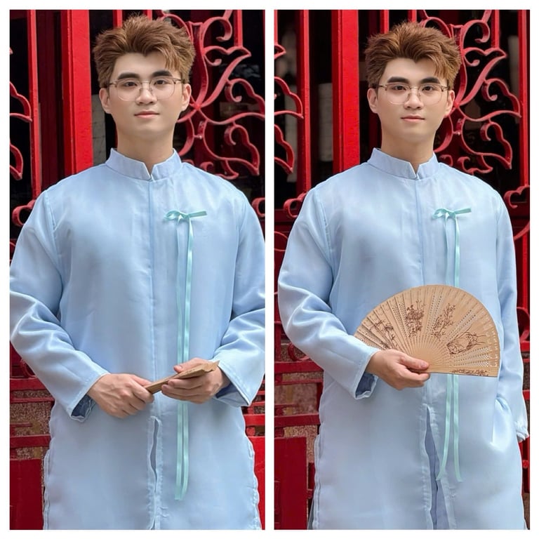 ADN SMILE99 2 lớp - xanh biển